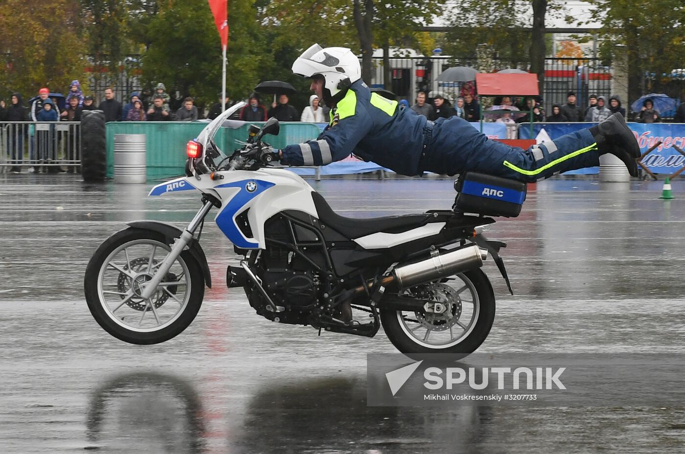 Russian capital's police holds athletic festival