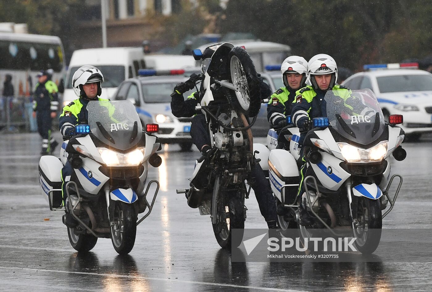 Russian capital's police holds athletic festival