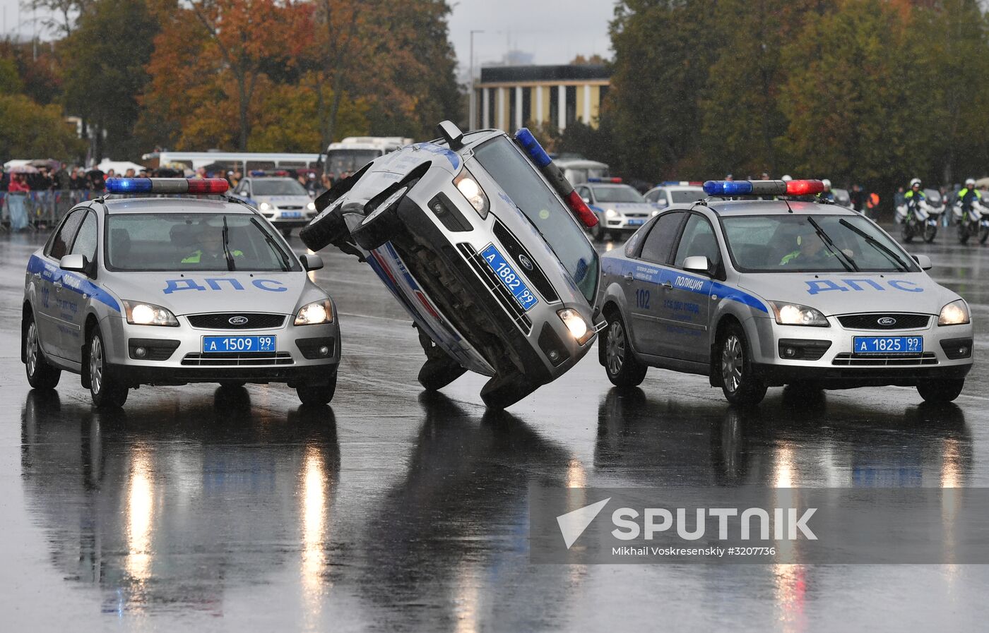 Russian capital's police holds athletic festival