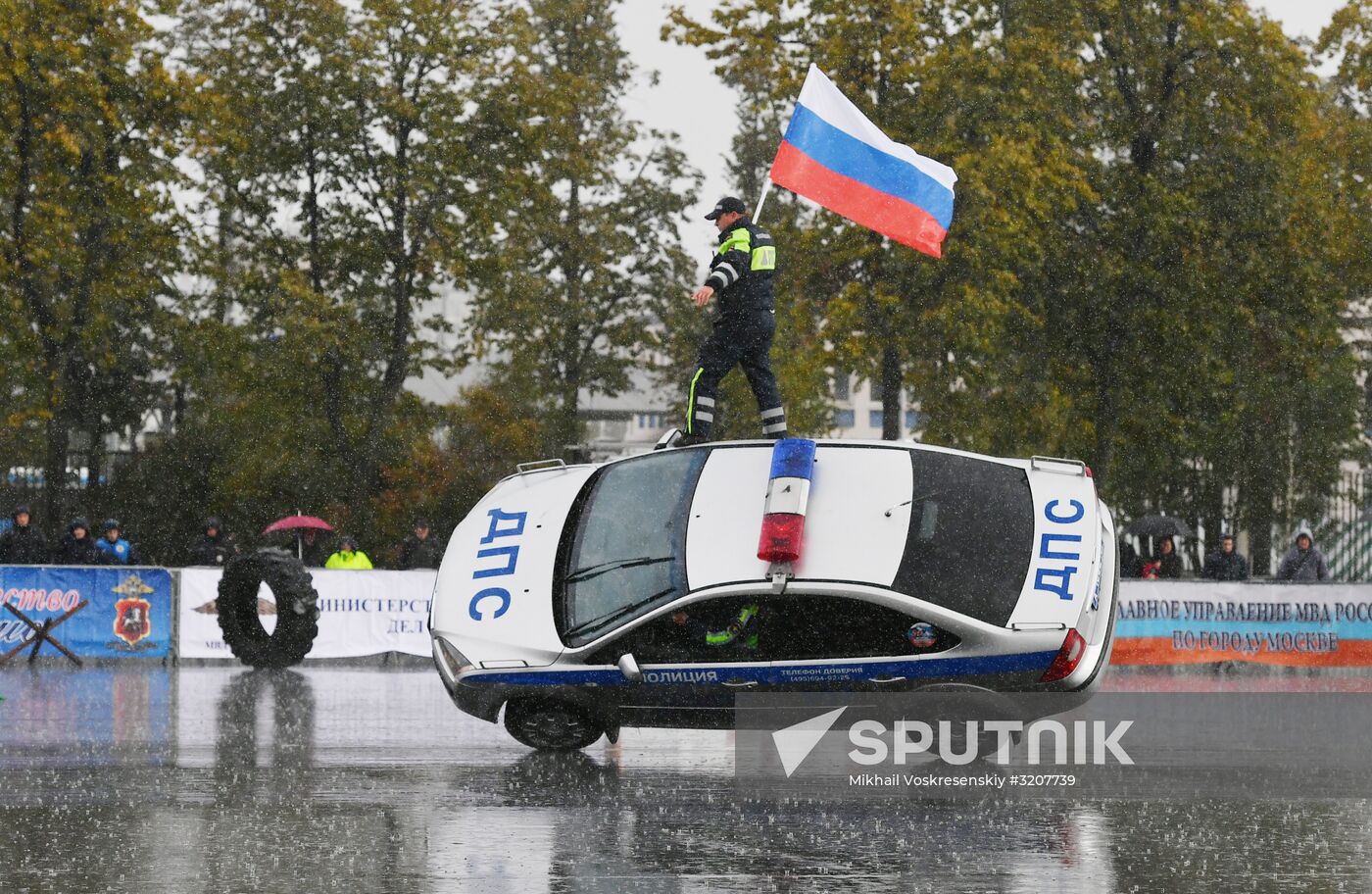 Russian capital's police holds athletic festival