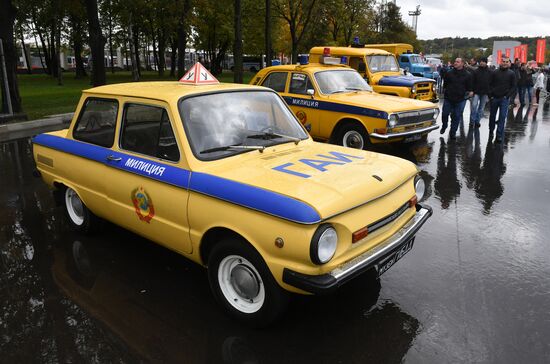 Russian capital's police holds athletic festival