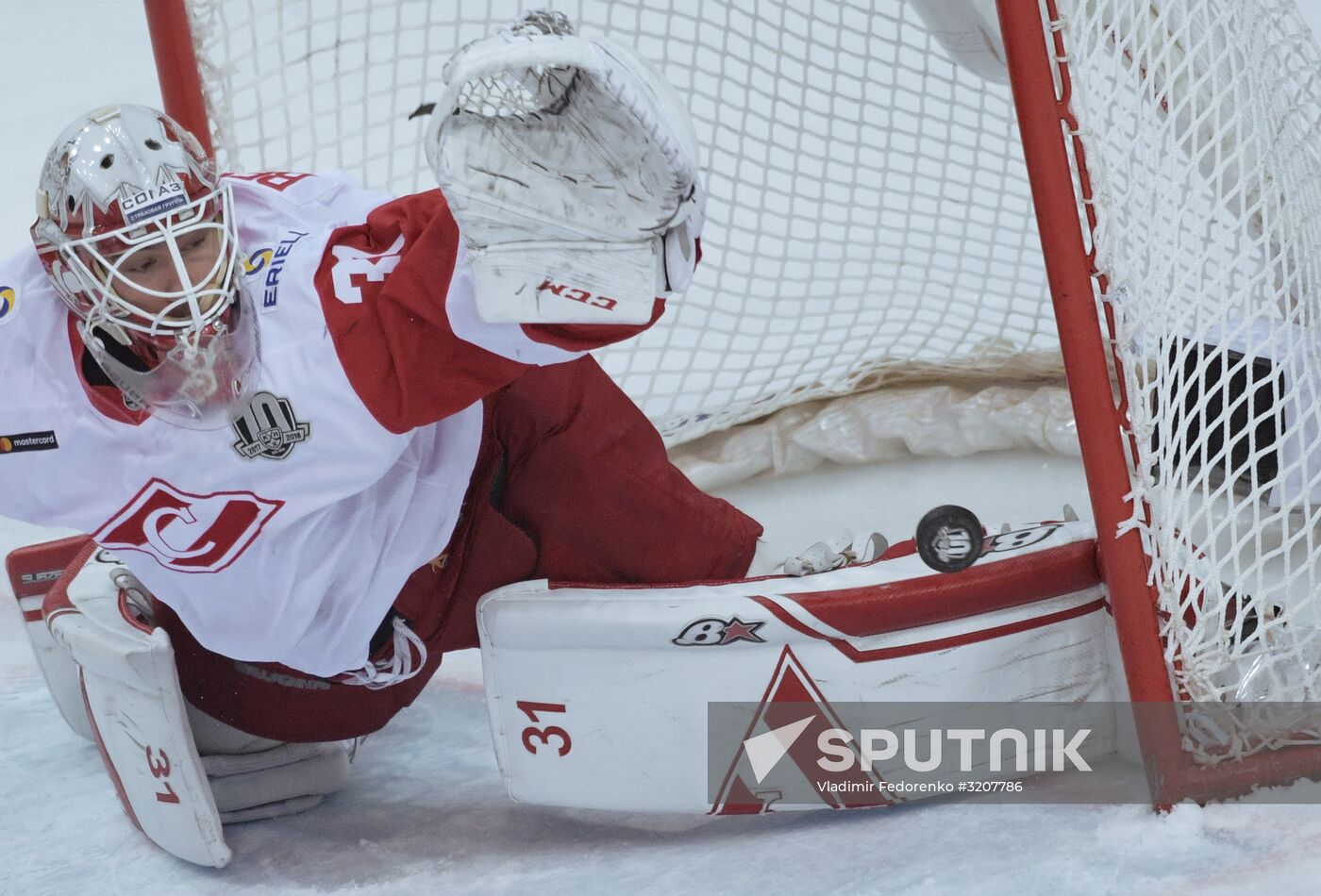 Ice hockey. KHL. CSKA vs. Spartak