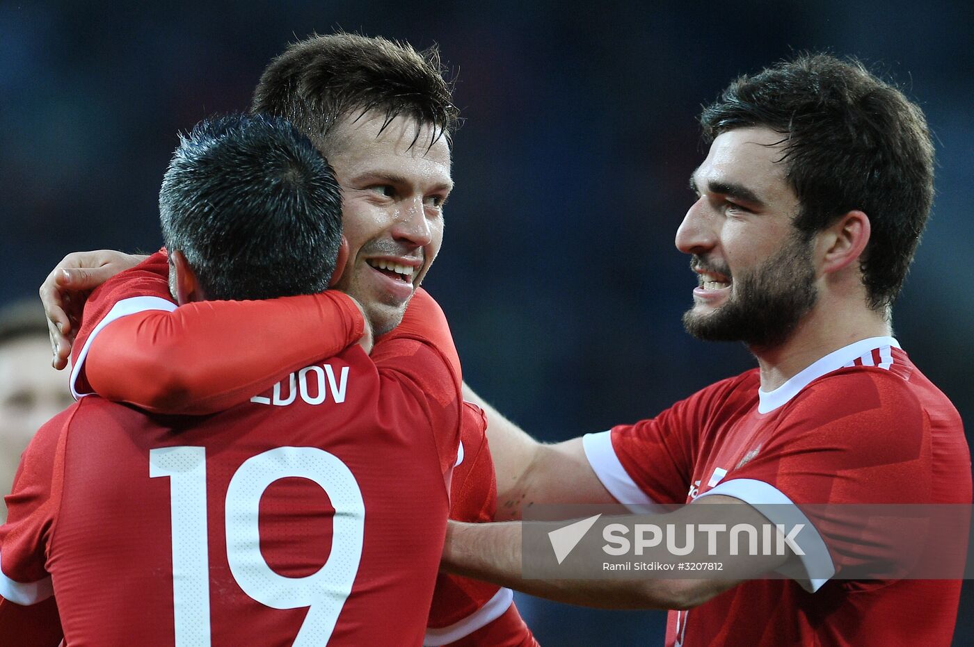 Football friendly Russia vs. South Korea