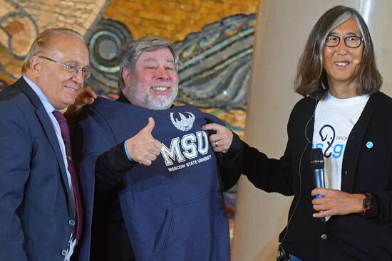Lecture by Apple co-founder Steve Wozniak