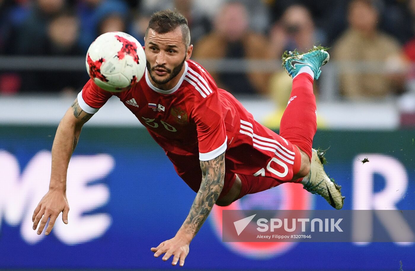 Football friendly Russia vs. South Korea