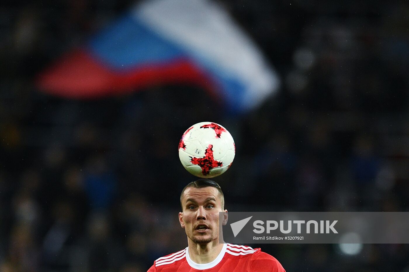 Football friendly Russia vs. South Korea