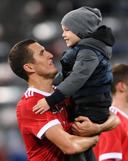 Football friendly Russia vs. South Korea