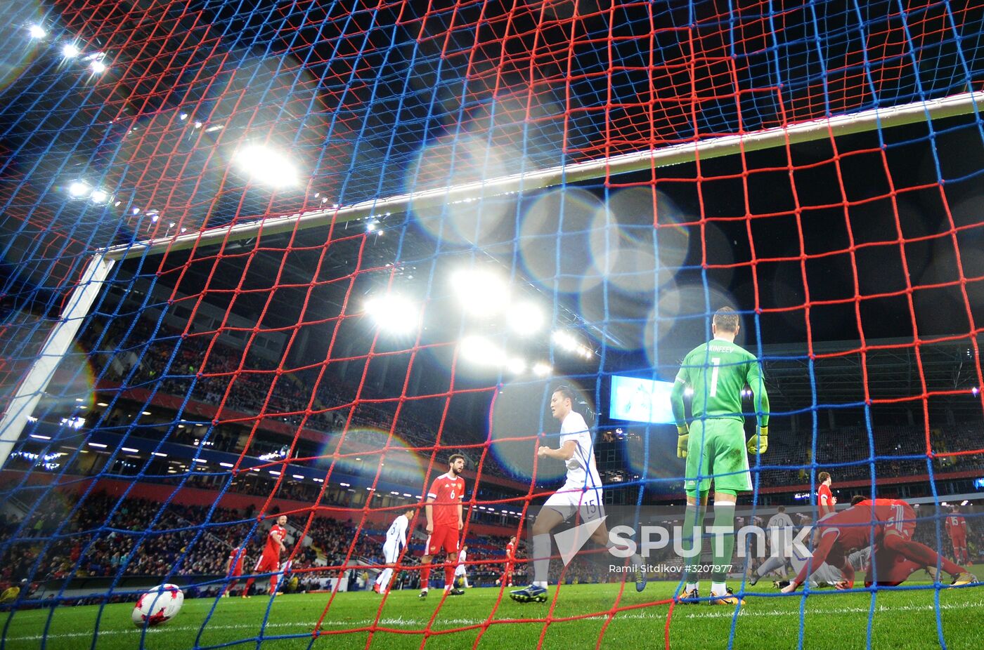 Football friendly Russia vs. South Korea