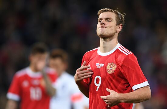 Football friendly Russia vs. South Korea