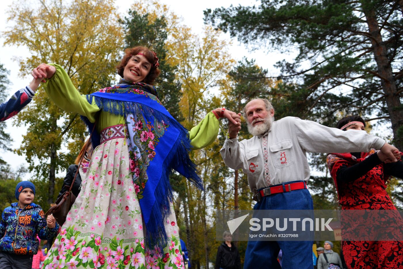 Harvest festival in Khabarovsk