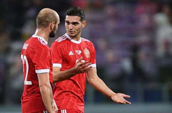 Football friendly Russia vs. South Korea
