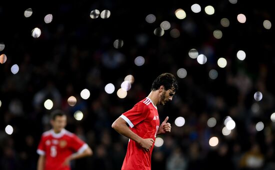 Football friendly Russia vs. South Korea