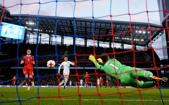 Football friendly Russia vs. South Korea