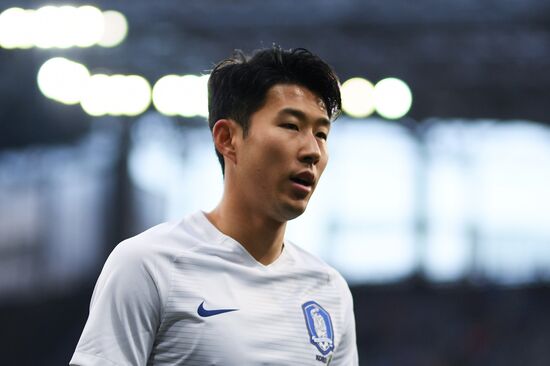 Football friendly Russia vs. South Korea