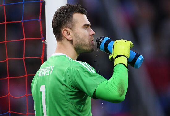 Football friendly Russia vs. South Korea