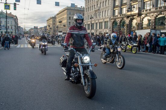 Biker season wraps up in St. Petersburg