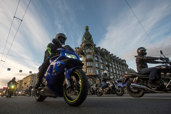 Biker season wraps up in St. Petersburg