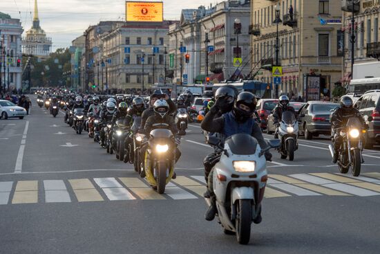 Biker season wraps up in St. Petersburg