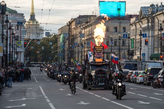 Biker season wraps up in St. Petersburg
