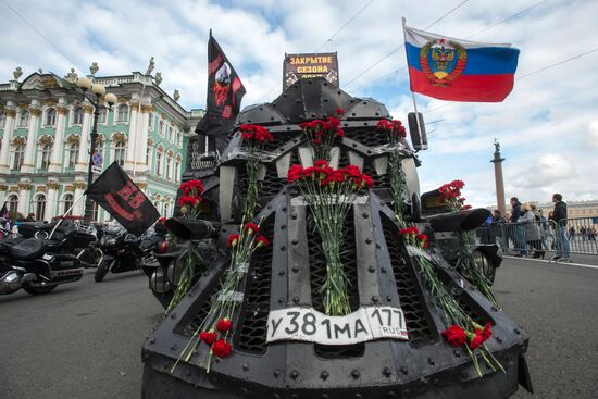Biker season wraps up in St. Petersburg