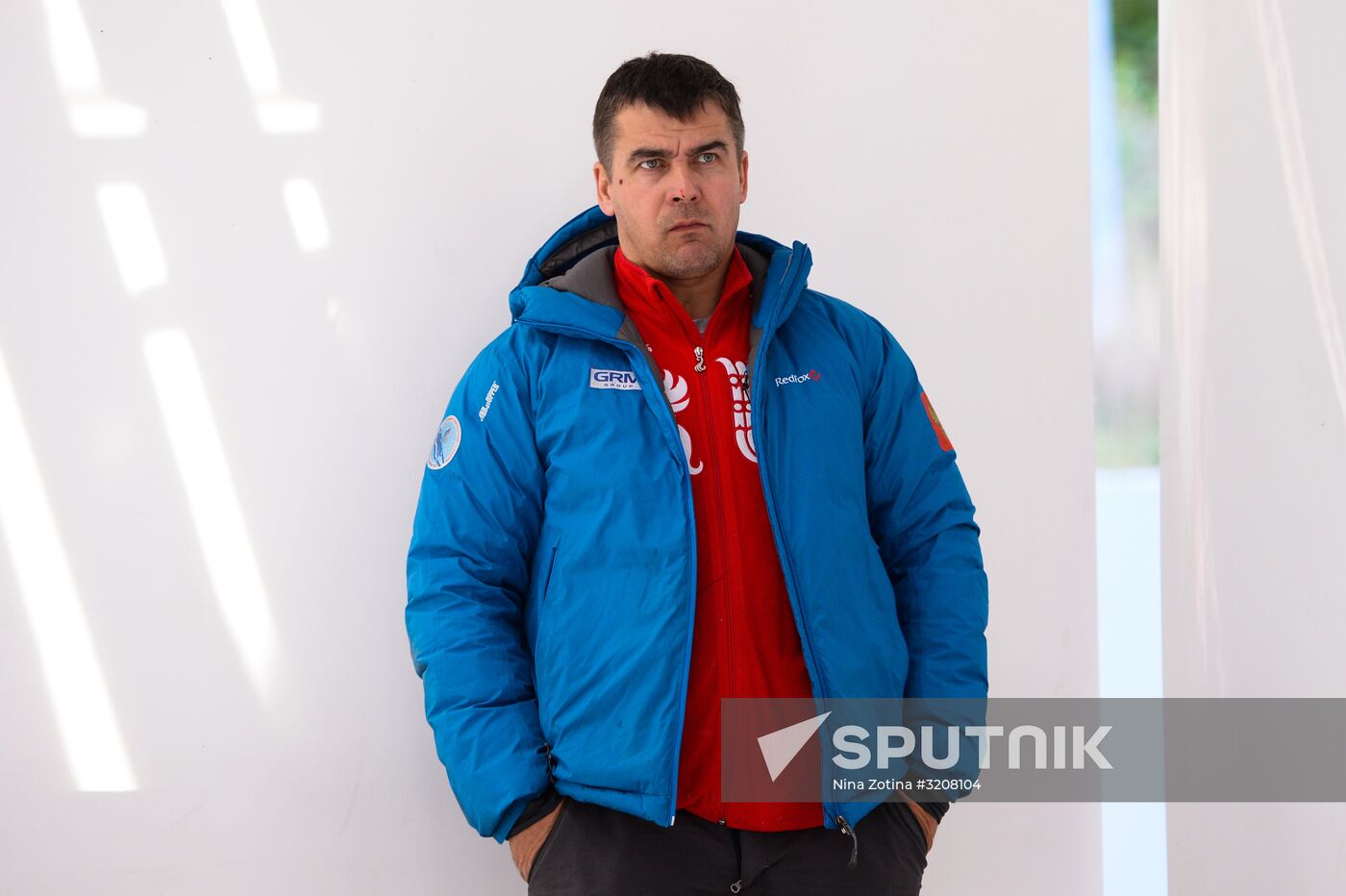 Russian national luge team holds test training