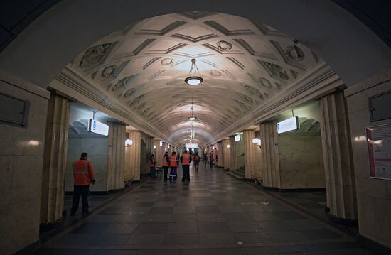 Central section of Moscow Metro's Zamoskvoretskaya Line closed for maintenance works
