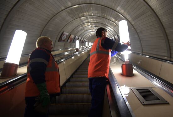 Central section of Moscow Metro's Zamoskvoretskaya Line closed for maintenance works