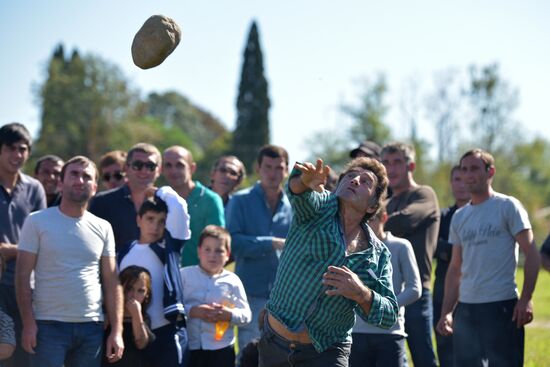 Harvest holiday in Abkhazia