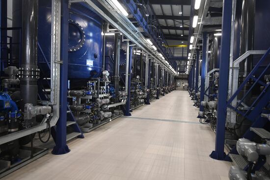 Biosphere waste treatment facility at Moscow Oil Refinery