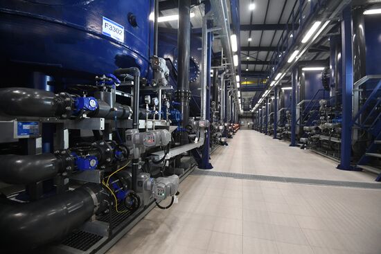 Biosphere waste treatment facility at Moscow Oil Refinery