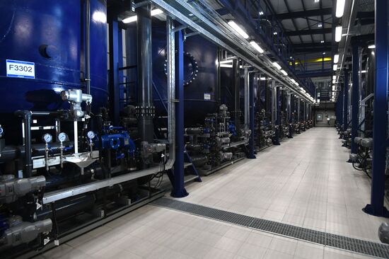 Biosphere waste treatment facility at Moscow Oil Refinery