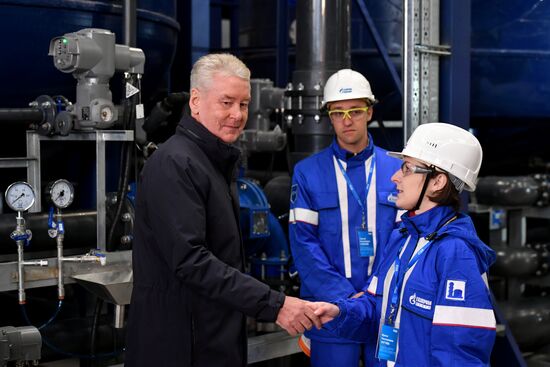 Biosphere waste treatment facility at Moscow Oil Refinery