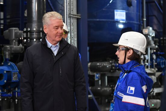Biosphere waste treatment facility at Moscow Oil Refinery