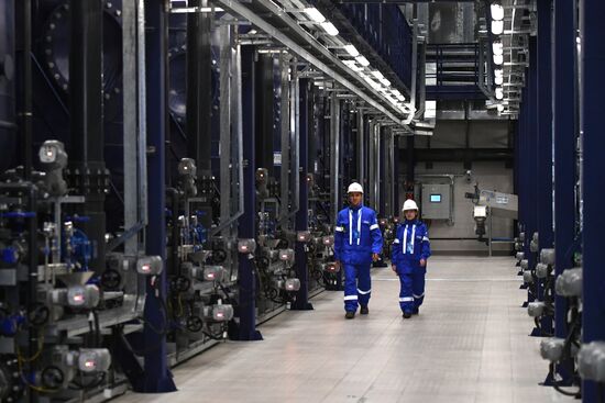 Biosphere waste treatment facility at Moscow Oil Refinery