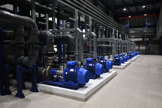 Biosphere waste treatment facility at Moscow Oil Refinery