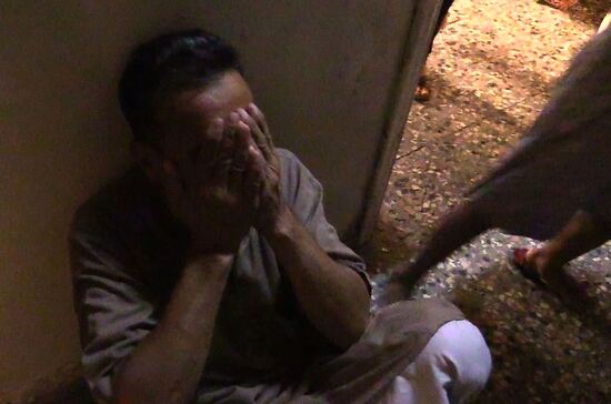 Aftermath of shelling in Deir ez-Zor's Al-Qusur district