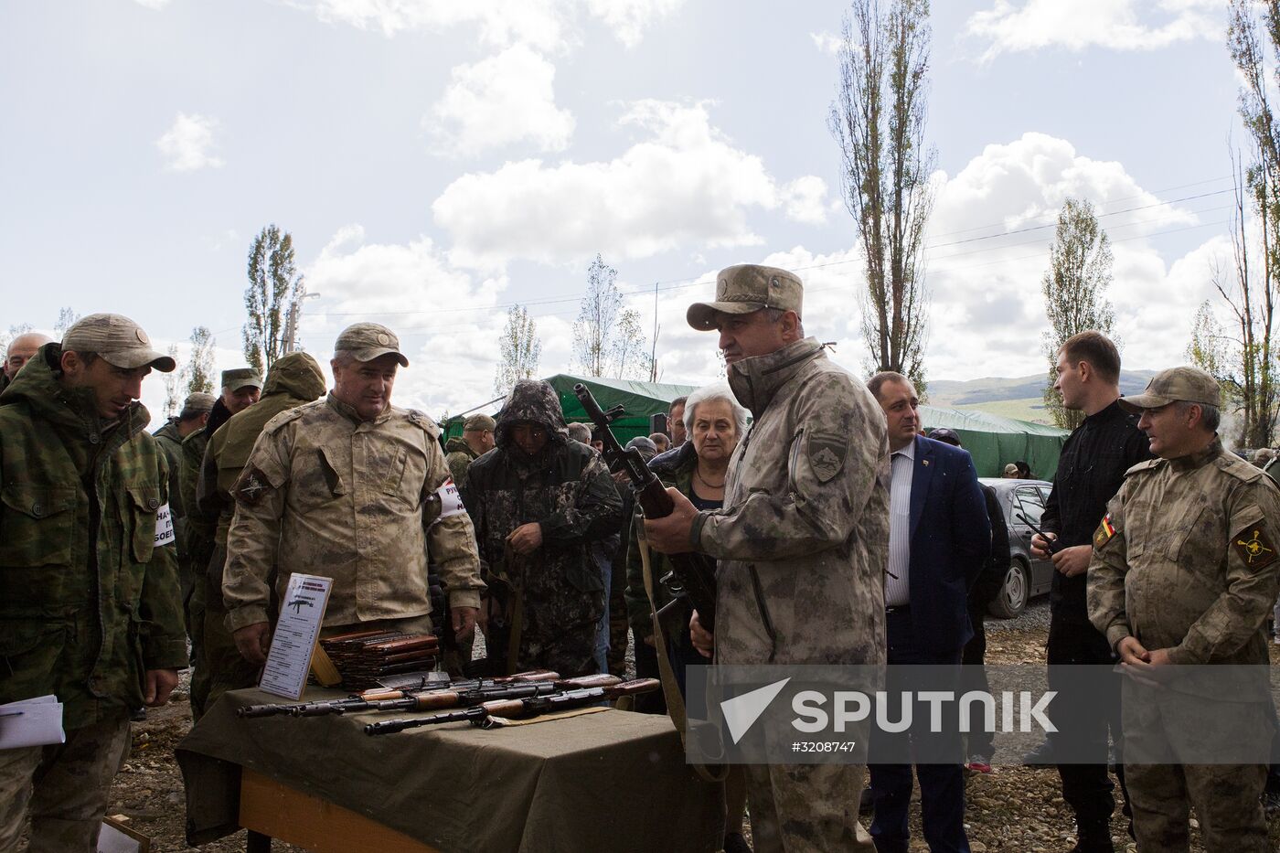 Military exercise in South Ossetia