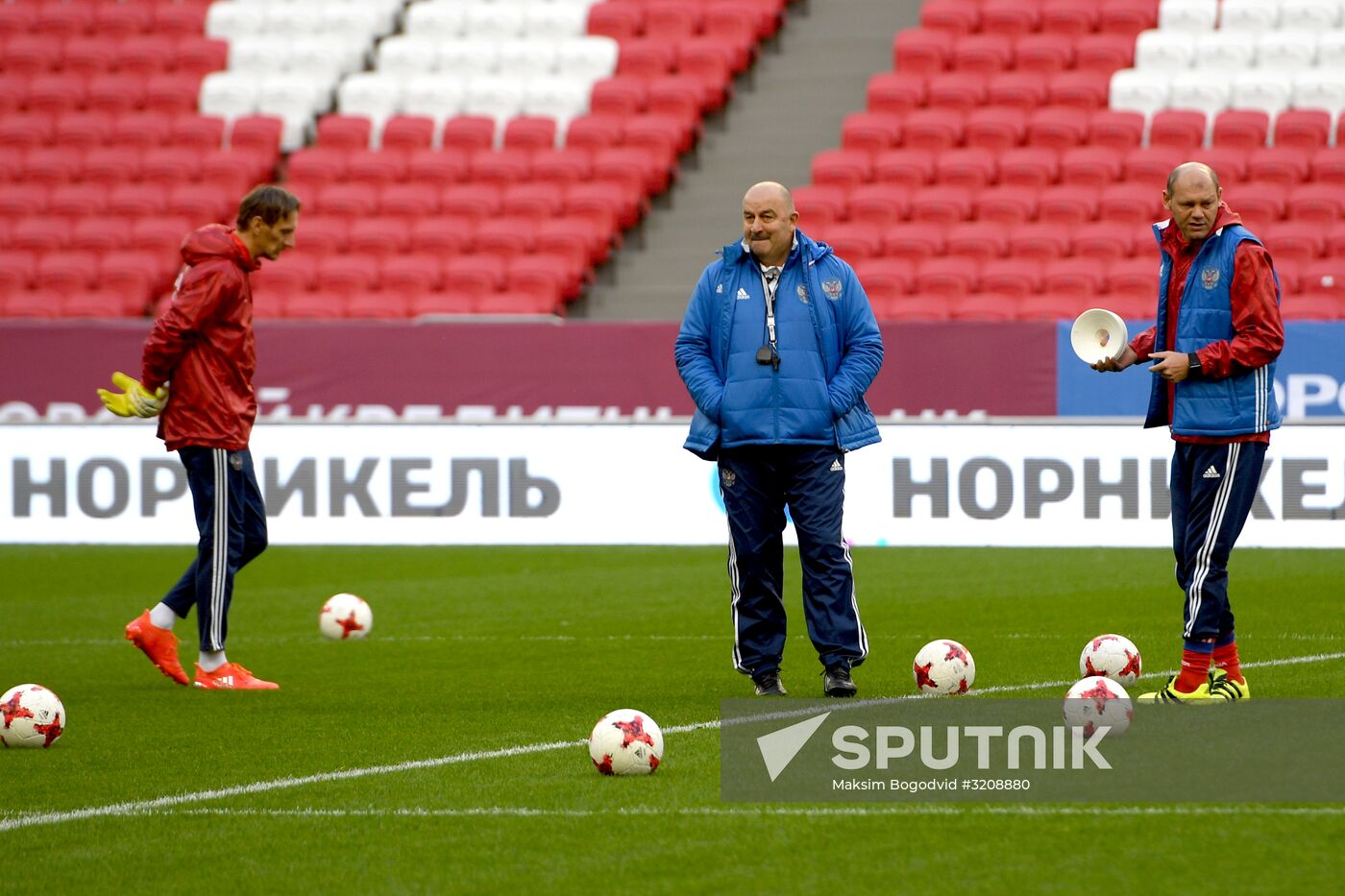 Football. Training of Russia's national team
