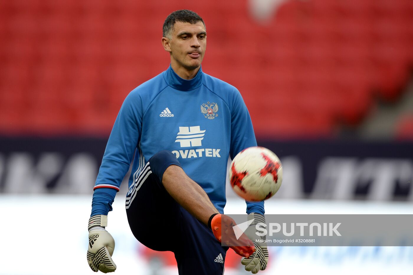 Football. Training of Russia's national team