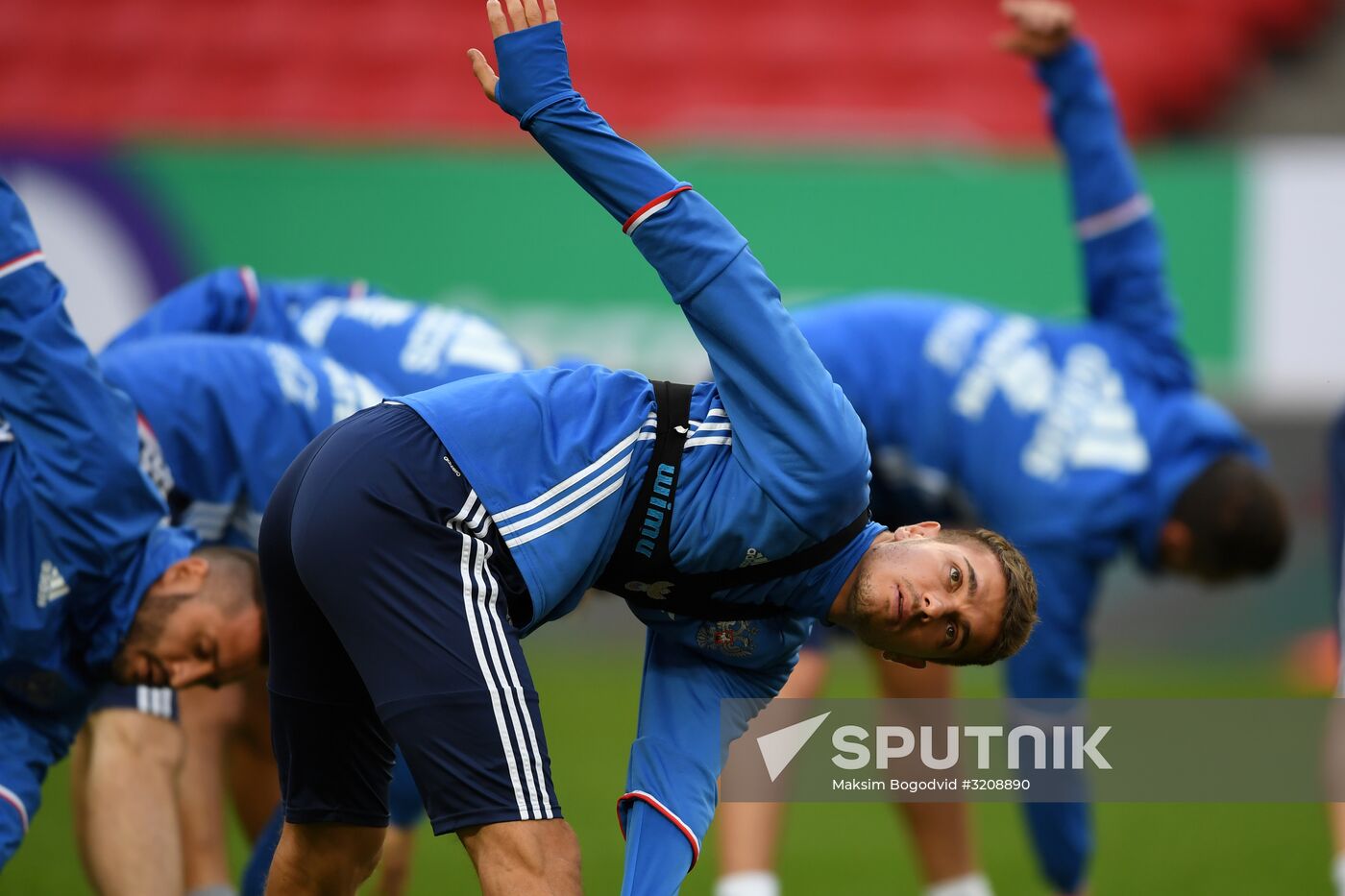 Football. Training of Russia's national team