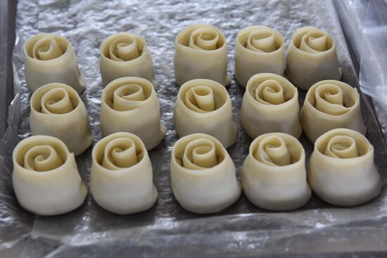 Food producing factory in Tajikistan