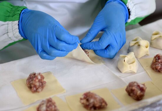 Food producing factory in Tajikistan