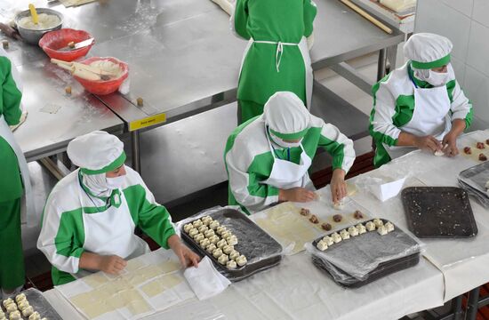 Food producing factory in Tajikistan