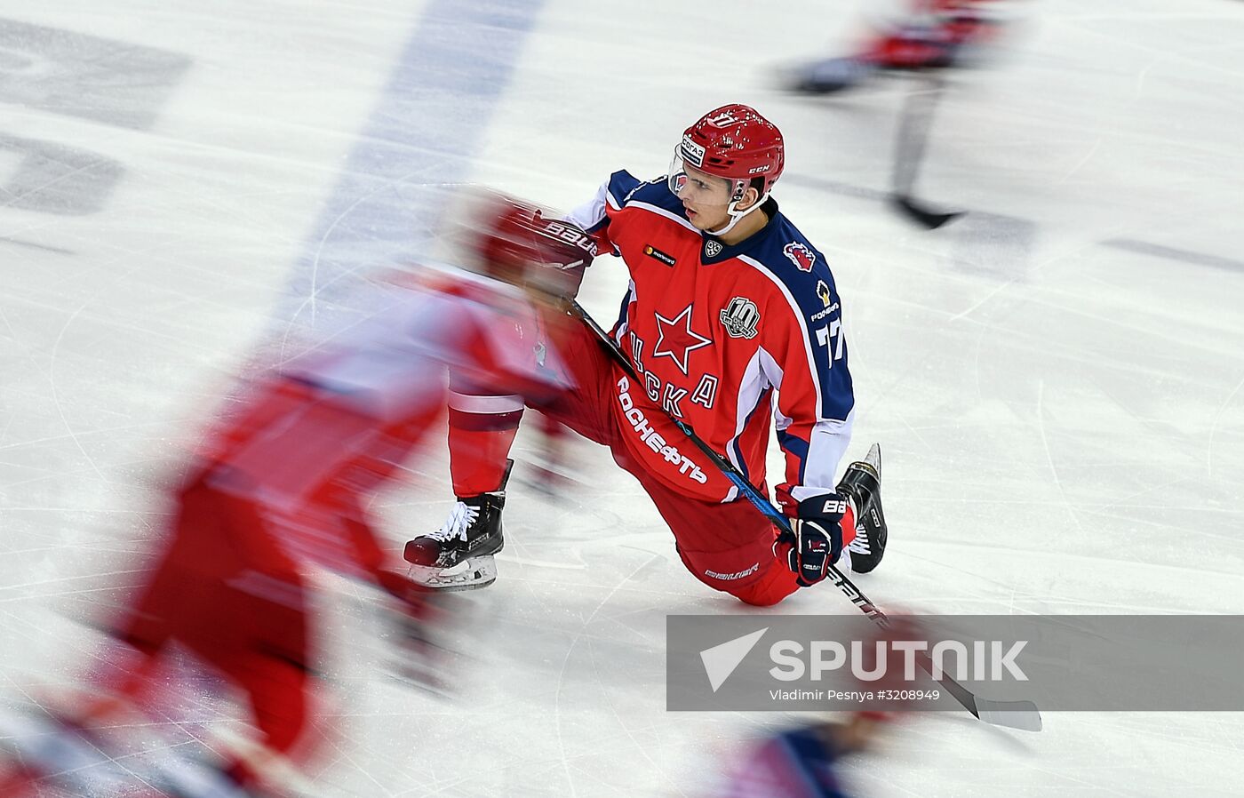 Hockey. KHL. CSKA vs Lokomotiv