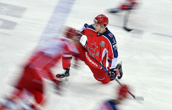 Hockey. KHL. CSKA vs Lokomotiv