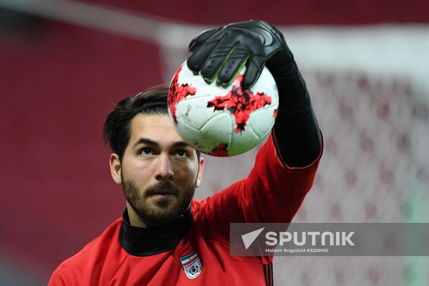 Football. Iranian team's training session