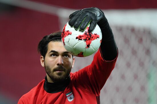 Football. Iranian team's training session