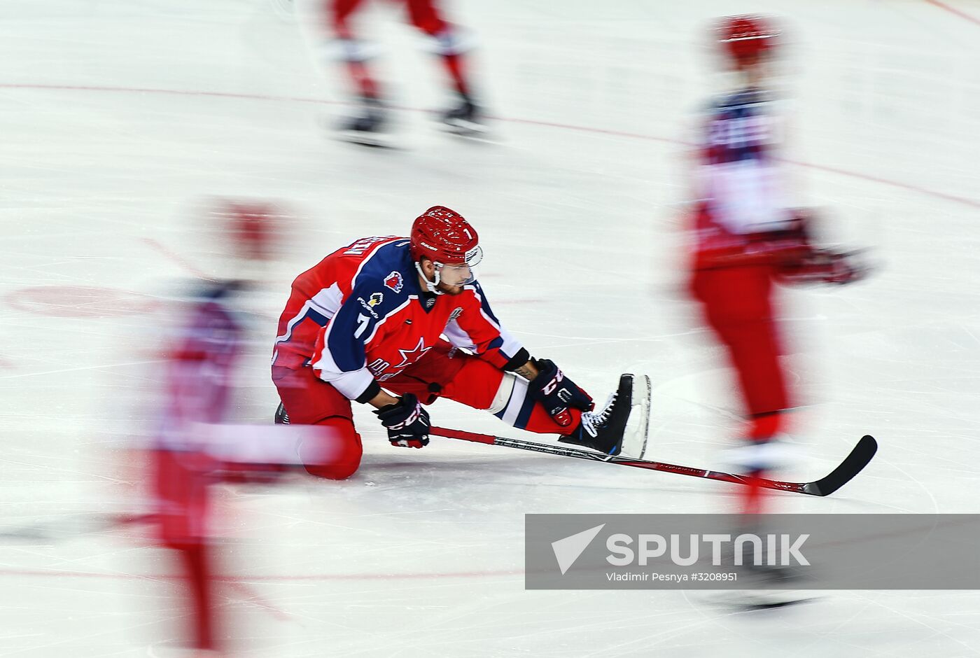 Hockey. KHL. CSKA vs Lokomotiv