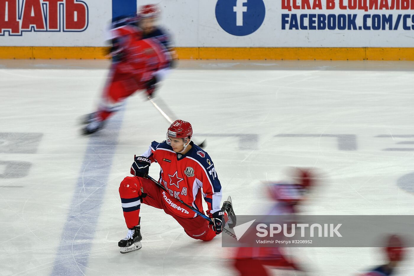 Hockey. KHL. CSKA vs Lokomotiv