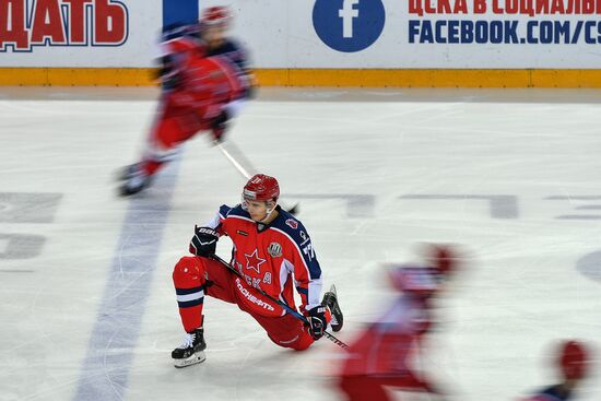 Hockey. KHL. CSKA vs Lokomotiv